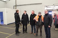 Ortsbegehung einer möglichen neuen Halle für Federn Oßwald Bild: Ortsbegehung einer möglichen neuen Halle für Federn Oßwald