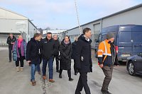 Ortsbegehung einer möglichen neuen Halle für Federn Oßwald Bild: Ortsbegehung einer möglichen neuen Halle für Federn Oßwald
