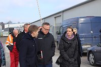Ortsbegehung einer möglichen neuen Halle für Federn Oßwald Bild: Ortsbegehung einer möglichen neuen Halle für Federn Oßwald