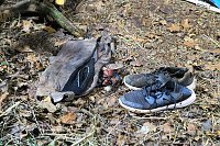 Spurensicherung am Fundort der Überreste Bild: Spurensicherung am Fundort der Überreste