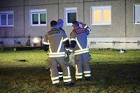 Bild: Fenstersturz gestern Abend in Nordhausen