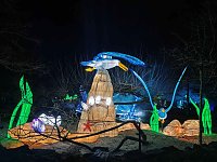 Magische Lichterwelten in Halle Bild: Magische Lichterwelten in Halle