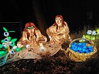 Magische Lichterwelten in Halle Bild: Magische Lichterwelten in Halle