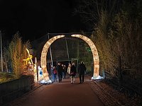 Magische Lichterwelten in Halle Bild: Magische Lichterwelten in Halle