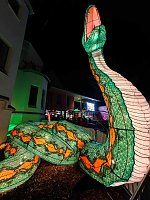 Magische Lichterwelten in Halle Bild: Magische Lichterwelten in Halle