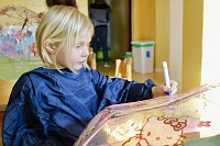 Bild: Die Vorbereitungen im Ev. Kindergarten St. Martin, in Bad Langensalza, laufen auf Hochtouren 