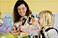 Bild: Die Vorbereitungen im Ev. Kindergarten St. Martin, in Bad Langensalza, laufen auf Hochtouren 