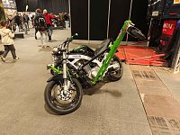 Bild: Peter Blei auf der Motorradmesse Erfurt