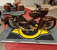 Bild: Peter Blei auf der Motorradmesse Erfurt