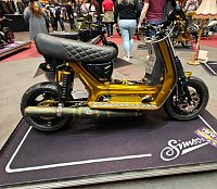 Bild: Peter Blei auf der Motorradmesse Erfurt
