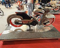 Bild: Peter Blei auf der Motorradmesse Erfurt