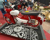 Bild: Peter Blei auf der Motorradmesse Erfurt