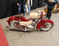 Bild: Peter Blei auf der Motorradmesse Erfurt