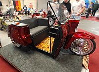 Bild: Peter Blei auf der Motorradmesse Erfurt