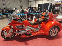 Bild: Peter Blei auf der Motorradmesse Erfurt