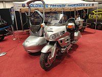 Bild: Peter Blei auf der Motorradmesse Erfurt