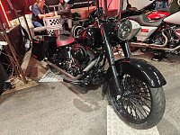 Bild: Peter Blei auf der Motorradmesse Erfurt