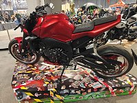 Bild: Peter Blei auf der Motorradmesse Erfurt