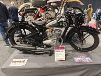 Bild: Peter Blei auf der Motorradmesse Erfurt