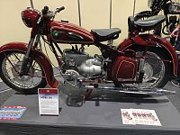 Bild: Peter Blei auf der Motorradmesse Erfurt
