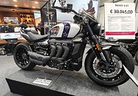 Bild: Peter Blei auf der Motorradmesse Erfurt