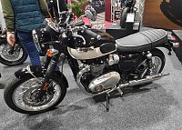 Bild: Peter Blei auf der Motorradmesse Erfurt
