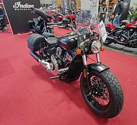 Bild: Peter Blei auf der Motorradmesse Erfurt