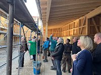 Bild: Richtfest in der Holzgasse 10/11