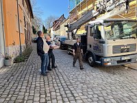 Bild: Richtfest in der Holzgasse 10/11