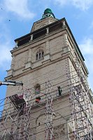 Bild: Ger&uuml;starbeiten an der Bad Langensalzaer Marktkirche