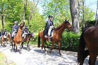 Bild: Impressionen Novalisritt 2025 am Schloss "Sophie von K&uuml;hn"  in Gr&uuml;ningen