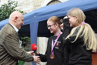 Empfang der Europacup-Siegerinnen in Bad Langensalza Bild: Empfang der Europacup-Siegerinnen in Bad Langensalza
