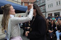 Empfang der Europacup-Siegerinnen in Bad Langensalza Bild: Empfang der Europacup-Siegerinnen in Bad Langensalza