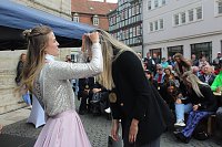 Empfang der Europacup-Siegerinnen in Bad Langensalza Bild: Empfang der Europacup-Siegerinnen in Bad Langensalza