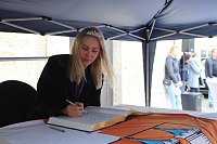 Empfang der Europacup-Siegerinnen in Bad Langensalza Bild: Empfang der Europacup-Siegerinnen in Bad Langensalza
