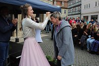 Empfang der Europacup-Siegerinnen in Bad Langensalza Bild: Empfang der Europacup-Siegerinnen in Bad Langensalza