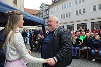 Empfang der Europacup-Siegerinnen in Bad Langensalza Bild: Empfang der Europacup-Siegerinnen in Bad Langensalza
