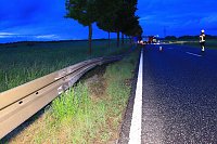 Doppelunfall bei Gundersleben Bild: Doppelunfall bei Gundersleben