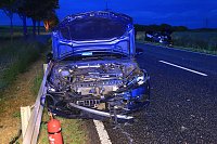 Doppelunfall bei Gundersleben Bild: Doppelunfall bei Gundersleben