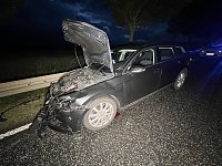 Doppelunfall bei Gundersleben Bild: Doppelunfall bei Gundersleben