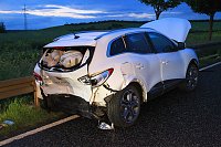 Doppelunfall bei Gundersleben Bild: Doppelunfall bei Gundersleben