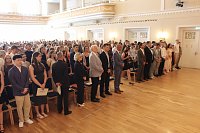 Bild: Feierliche Zeugnisvergabe an die Abiturientinnen und Abiturienten des Salza Gymnasiums in Bad Langensalza
