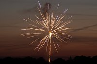 Bild: Gro&szlig;es Feuerwerk zum diesj&auml;hrigen Brunnenfest in Bad Langensalza
