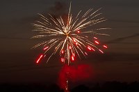Bild: Gro&szlig;es Feuerwerk zum diesj&auml;hrigen Brunnenfest in Bad Langensalza