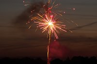 Bild: Gro&szlig;es Feuerwerk zum diesj&auml;hrigen Brunnenfest in Bad Langensalza