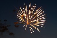 Bild: Gro&szlig;es Feuerwerk zum diesj&auml;hrigen Brunnenfest in Bad Langensalza