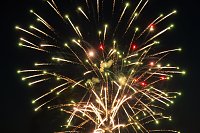 Bild: Gro&szlig;es Feuerwerk zum diesj&auml;hrigen Brunnenfest in Bad Langensalza