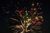 Bild: Gro&szlig;es Feuerwerk zum diesj&auml;hrigen Brunnenfest in Bad Langensalza