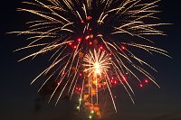 Bild: Gro&szlig;es Feuerwerk zum diesj&auml;hrigen Brunnenfest in Bad Langensalza