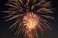 Bild: Gro&szlig;es Feuerwerk zum diesj&auml;hrigen Brunnenfest in Bad Langensalza